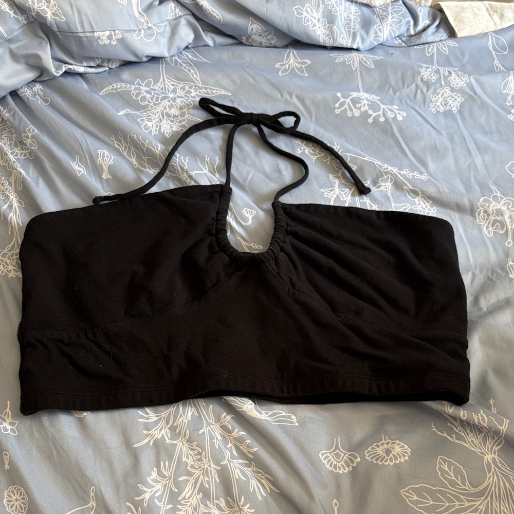 Aeropostale Black Crop Top